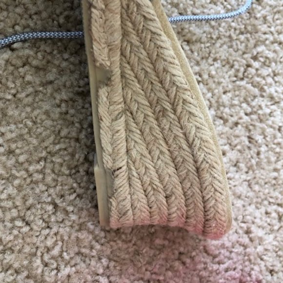 J. Crew Caribe Espadrille Size 11 Mineral Gray - Picture 7 of 10